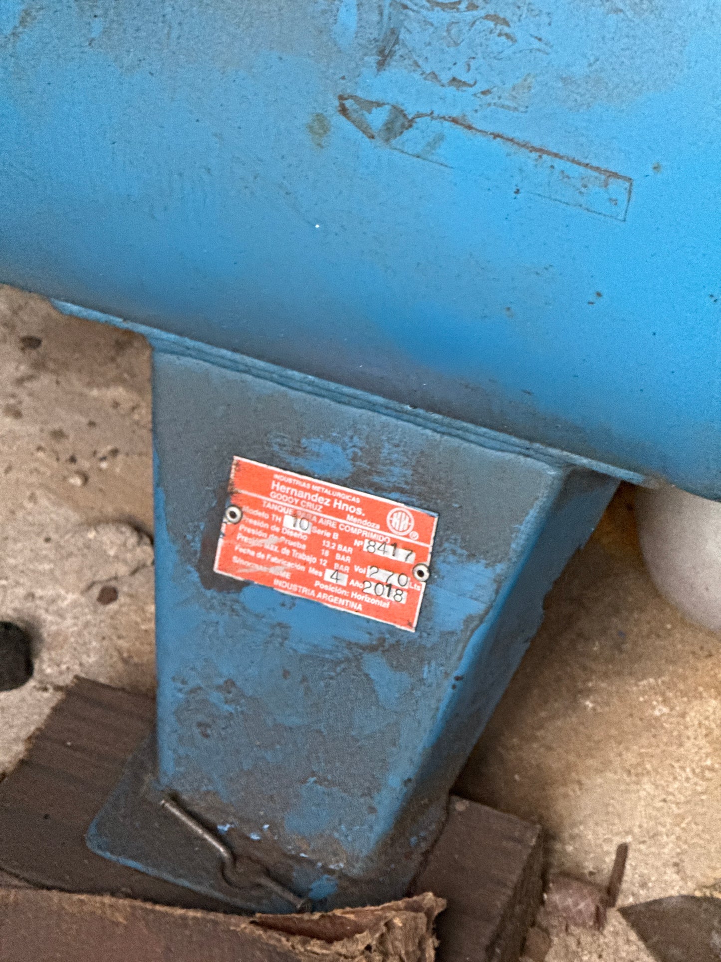 Compresor de aire Tausem 5,5 HP