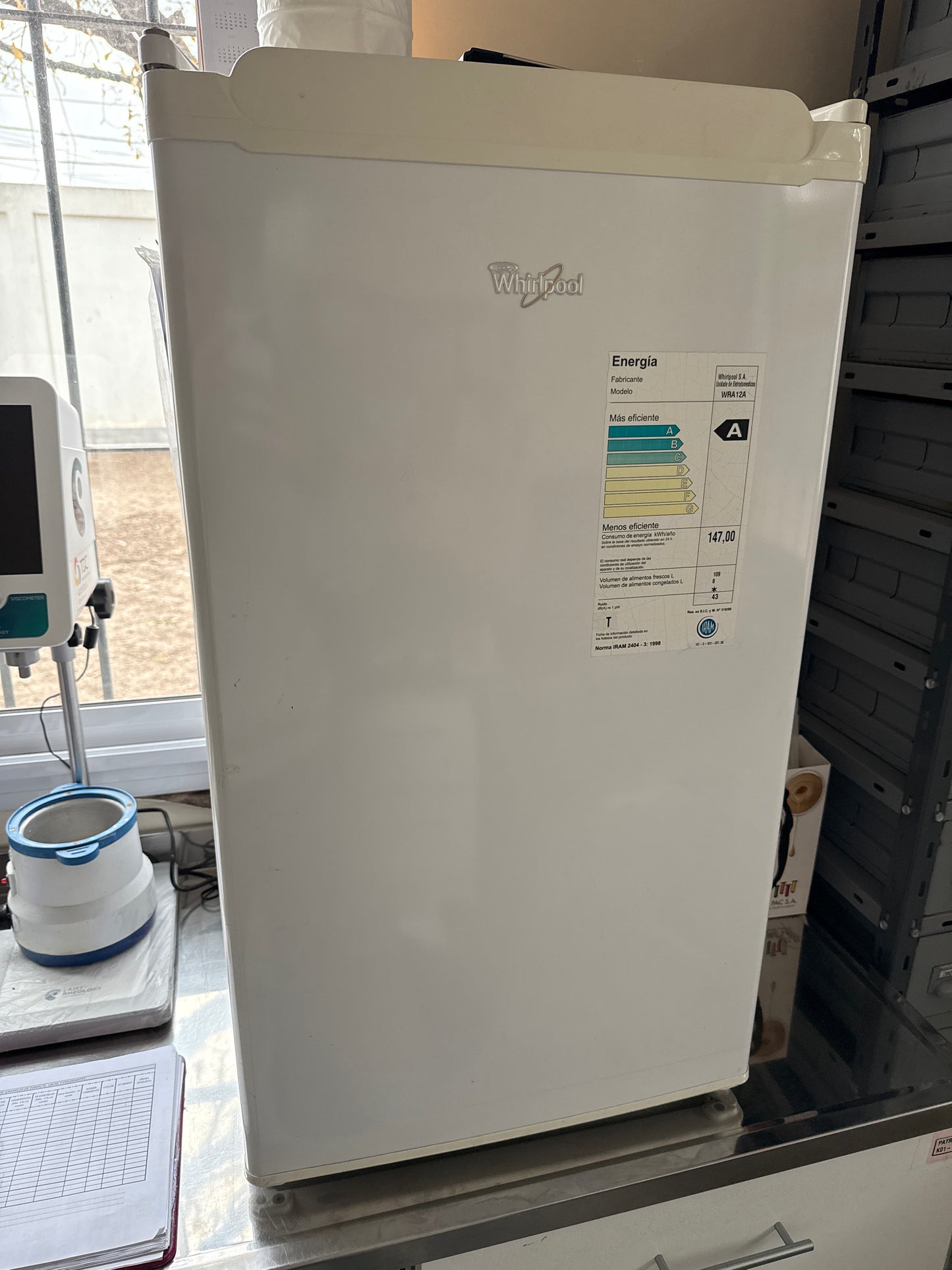 Heladera Whirlpool wra12a