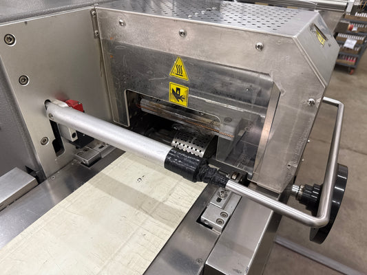 Flow Pack Baires Pack FP A40051 con etiquetadora automática