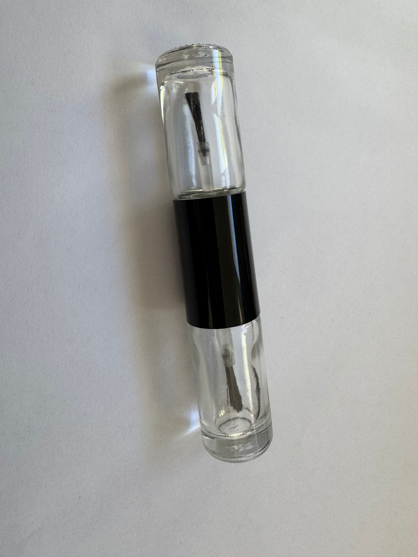 FRASCO DE VIDRIO TRANSPARENTE P/ CONECTOR