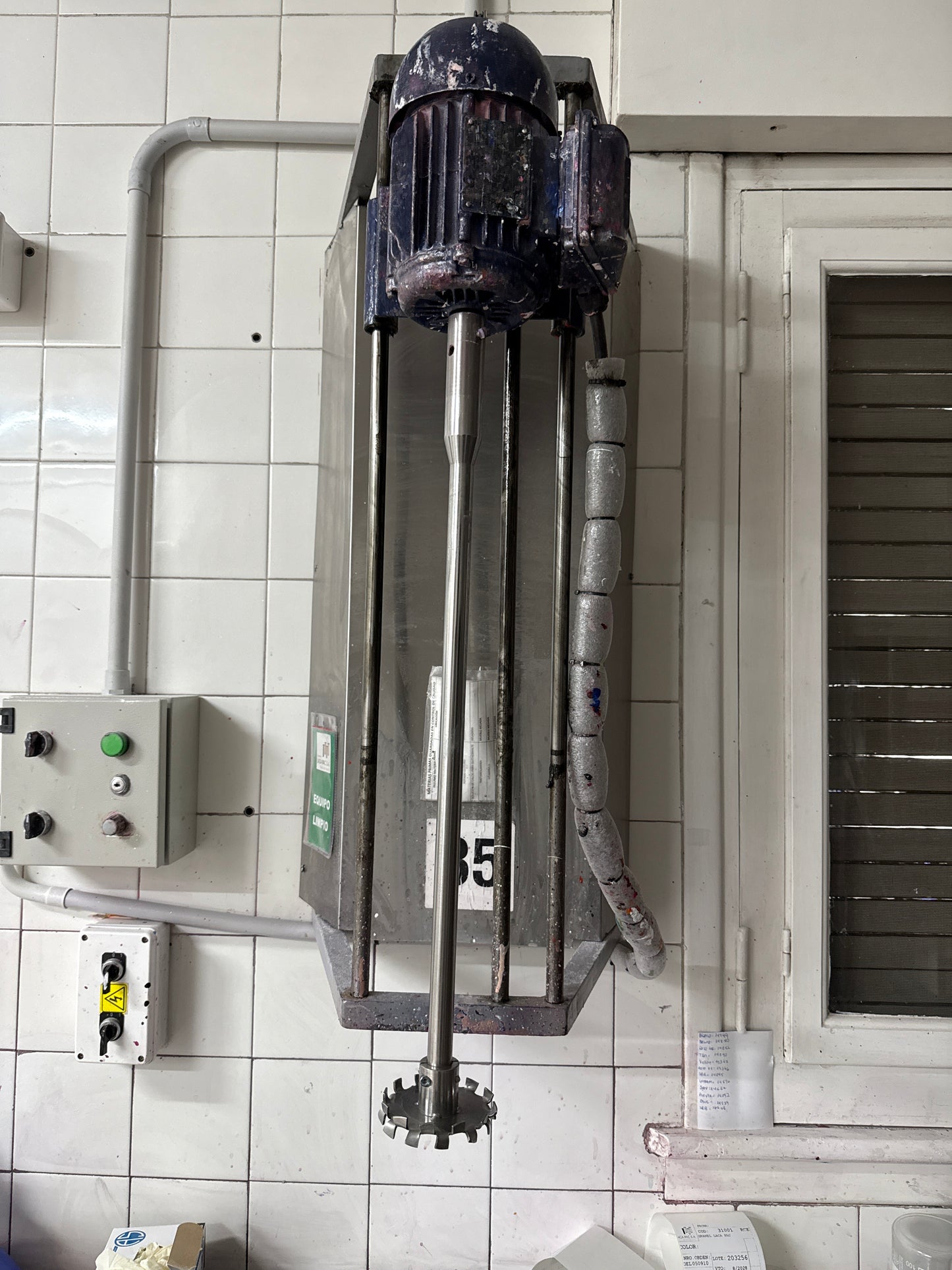 Agitador Motor Weg mod.
TE1BFOX01