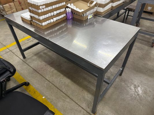Mesa acero inoxidable 80 x 160 x 90