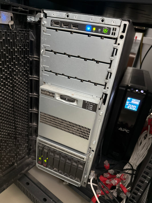 Servidor HP ML350 GEN 10 16GB 480GB SSD