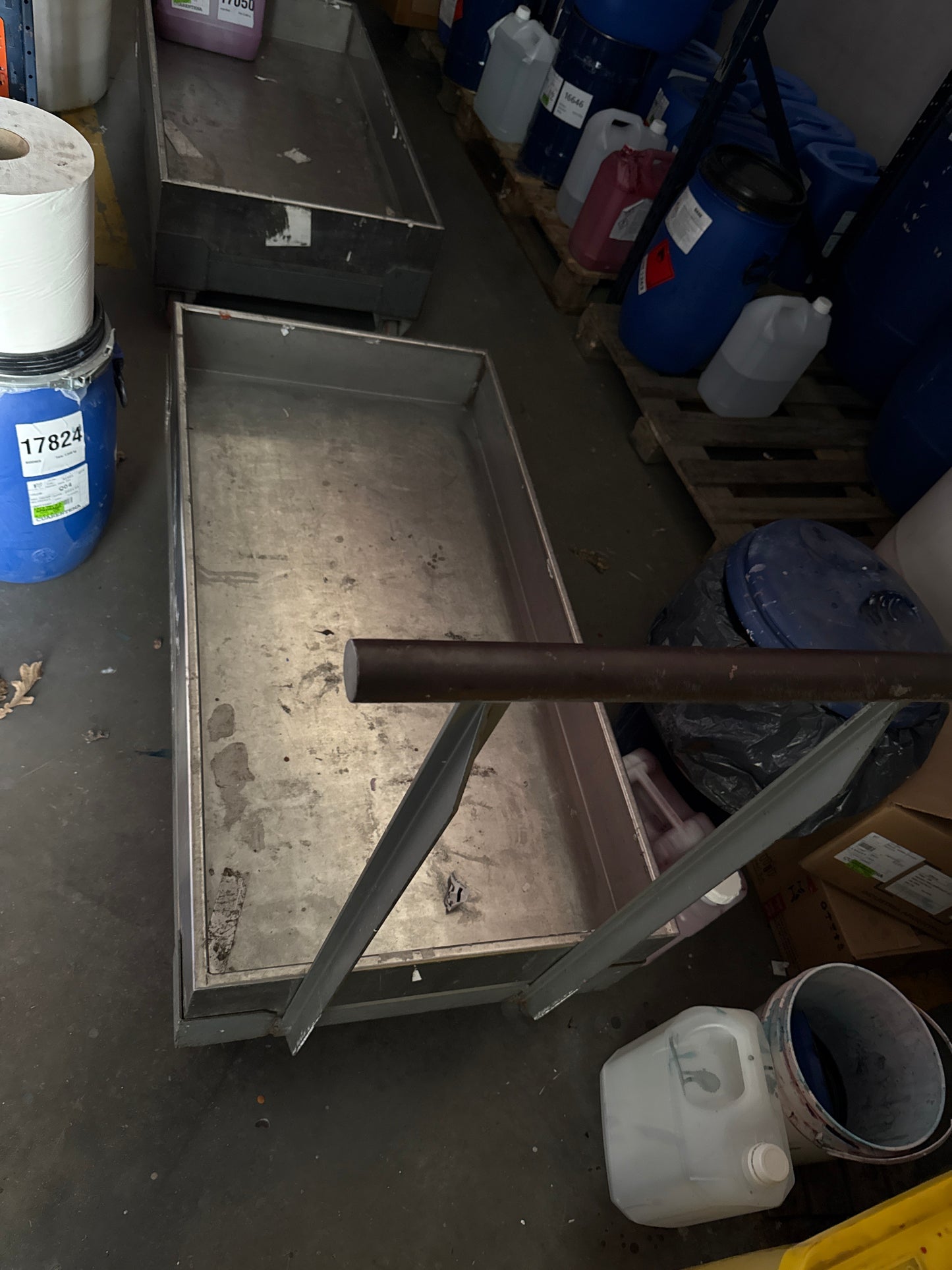 Carro acero inoxidable con laterales