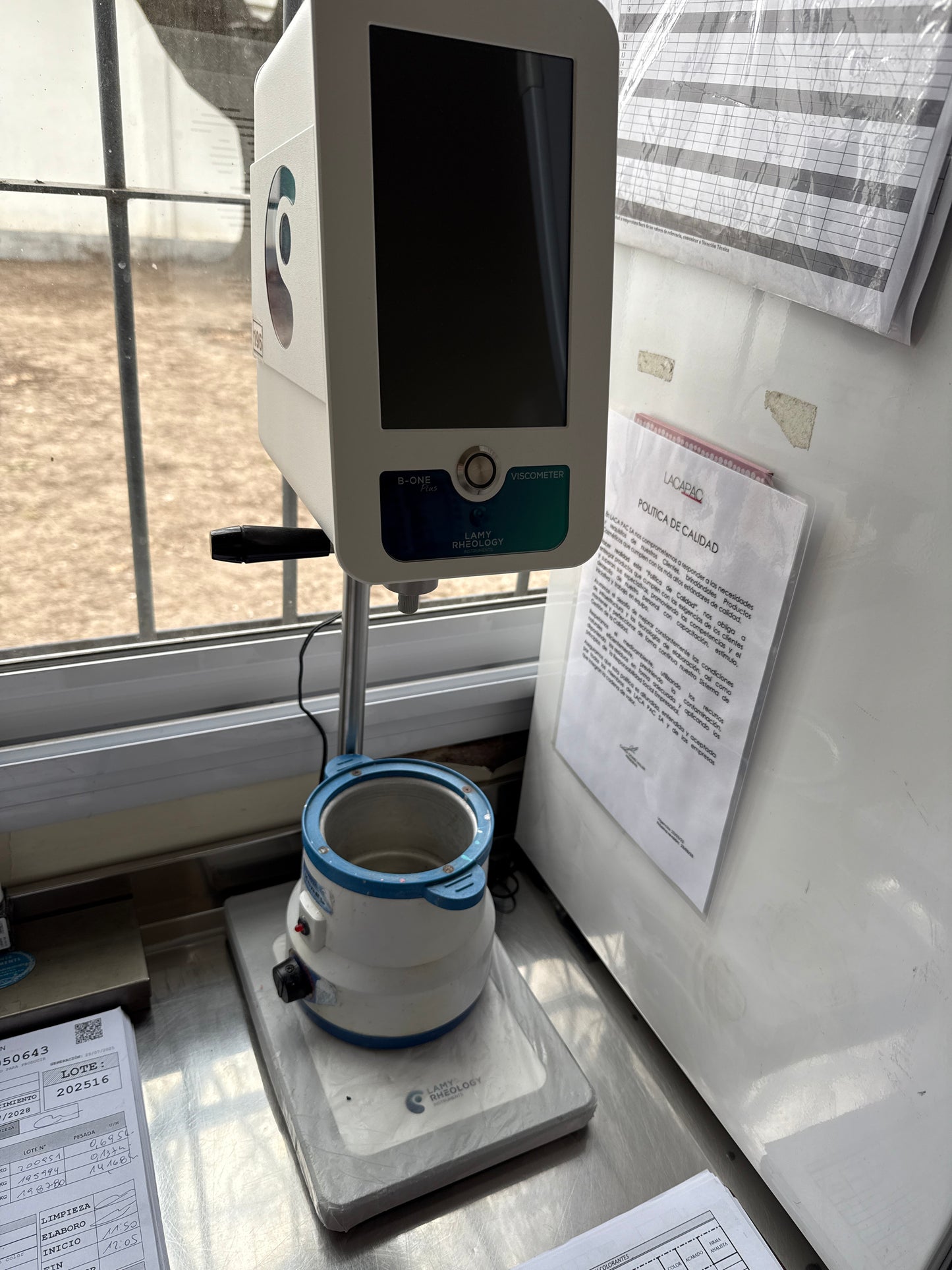 Viscosimetro B- ONE PLUS
IPS.24.06. PB640FA Lamy Rheology