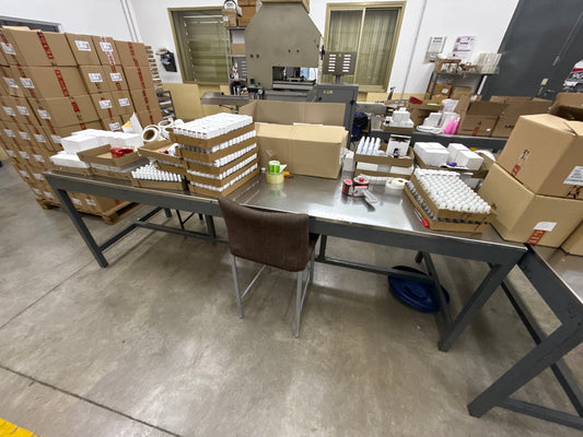 Mesa acero inoxidable 80 x 260 x 90