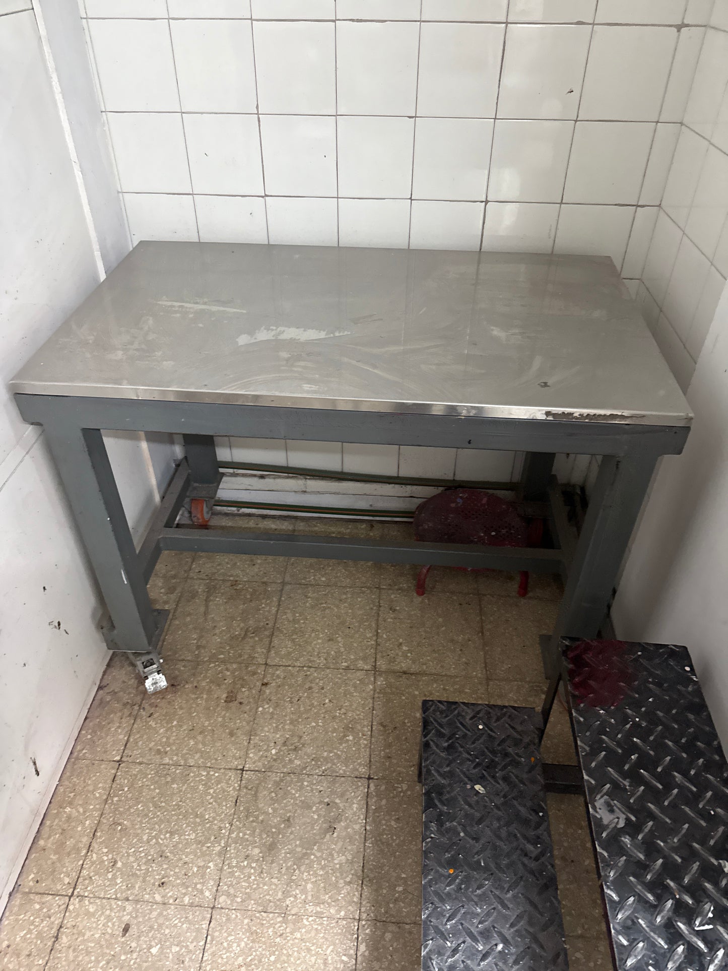 Mesa acero inoxidable 100 x 60x 85