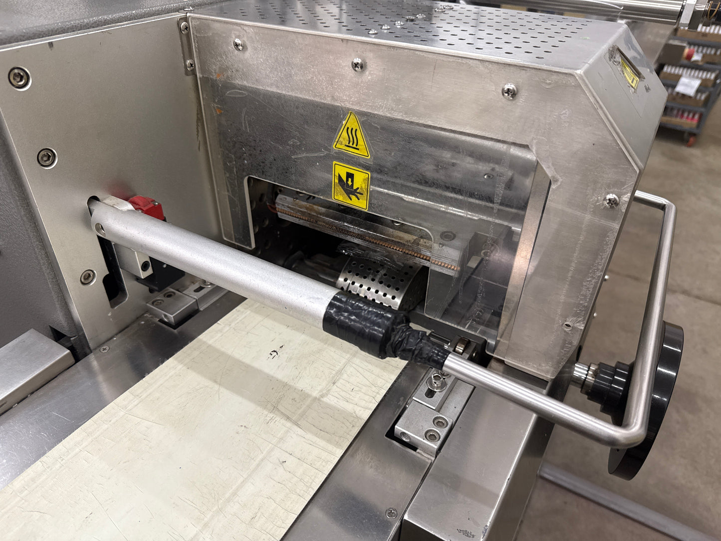 Flow Pack Baires Pack FP A40051 con etiquetadora automática