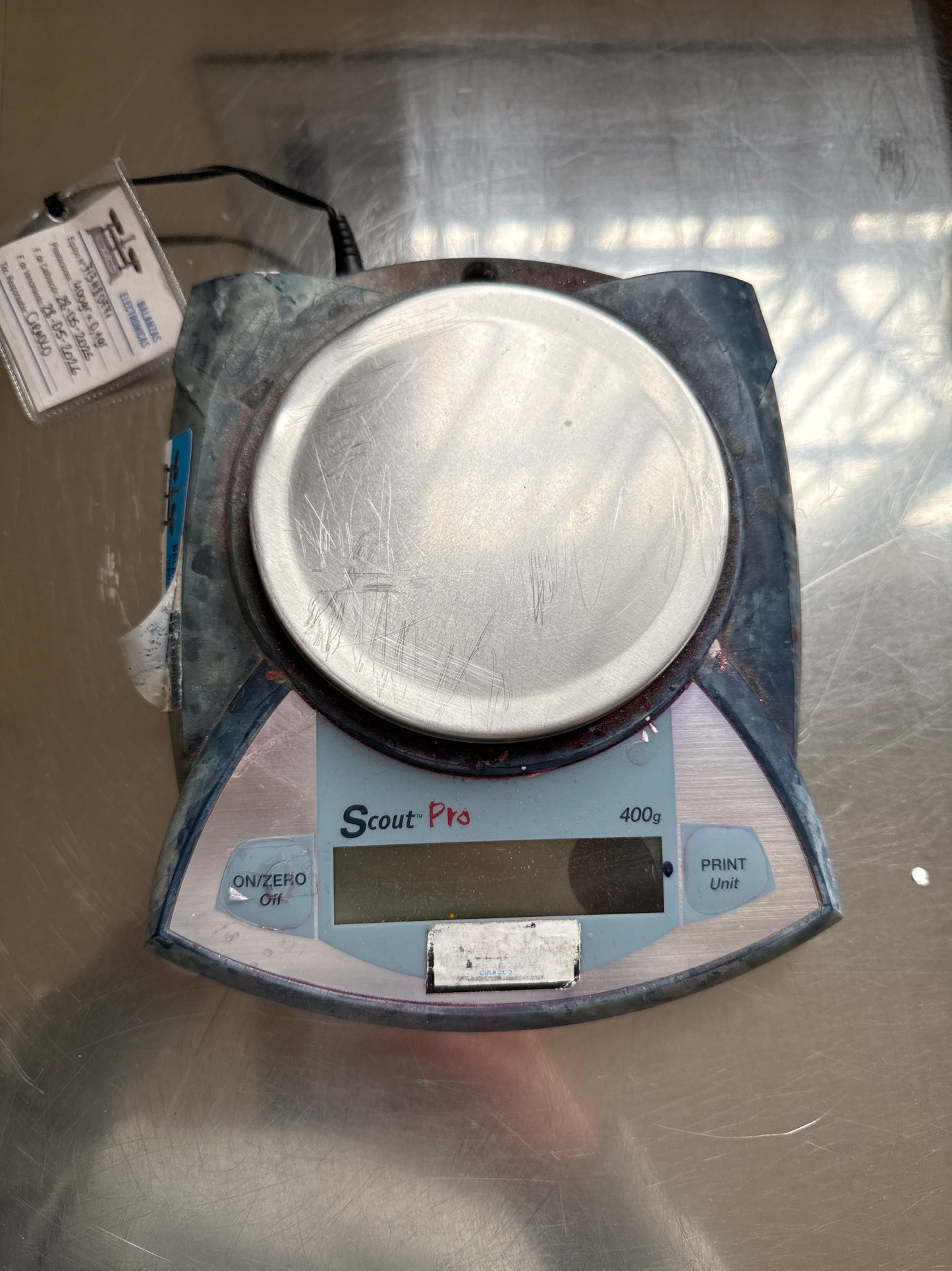 Balanza Electronica Ohaus 400g 0,1g