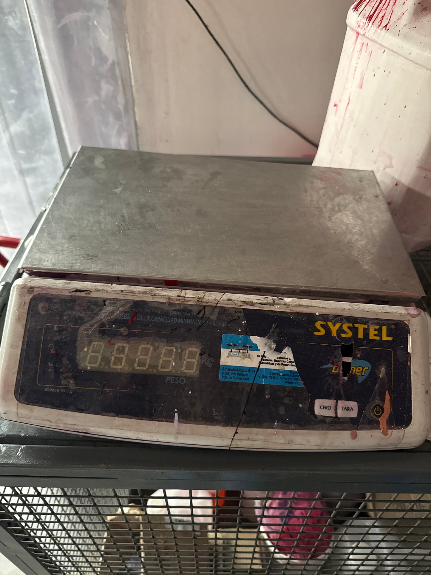 Balanza digital Systel Bumer 30 v2